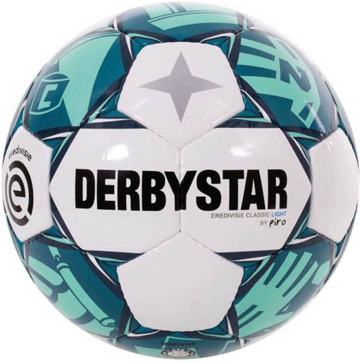 Derbystar Eredivisie Design Classic Light 22 23 Voetbal Wit Blauw