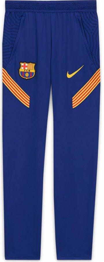 Nike Kids Nike FC Barcelona Dry Strike Trainingsbroek KP 2020 2021 Kids Blauw