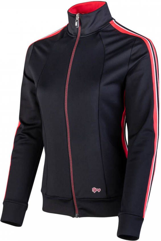 Sjeng Sports sportvest Venise donkerblauw/roze