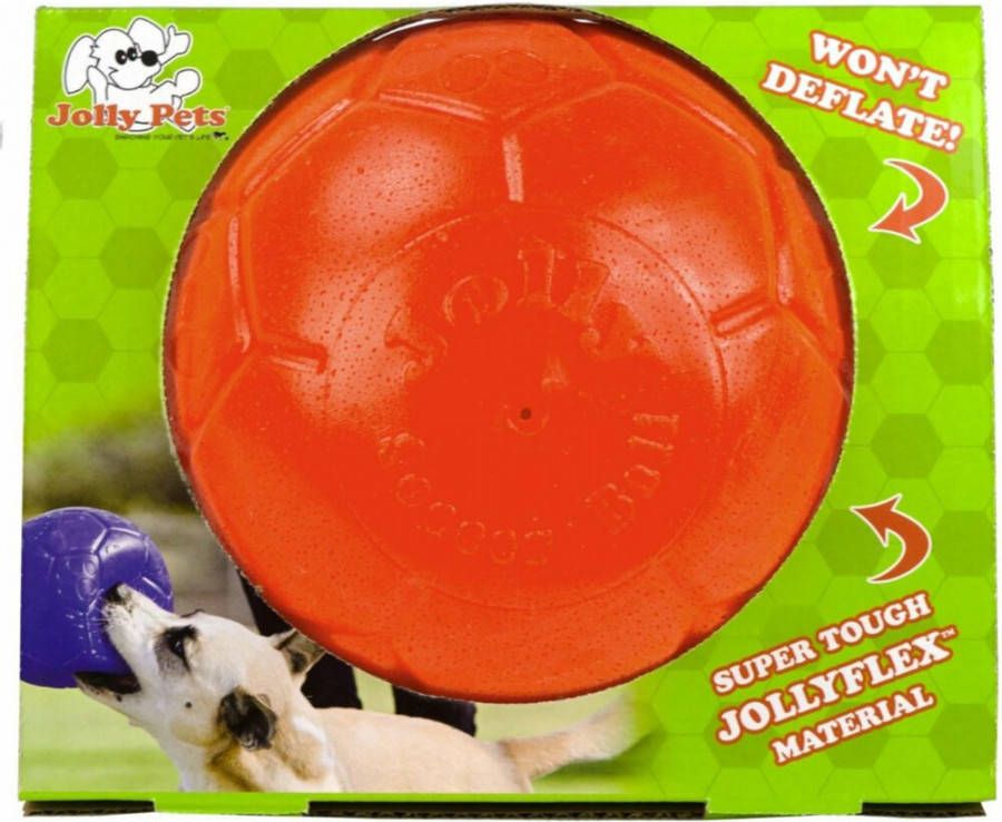 Jolly Pets Soccer Ball Oranje 15 cm