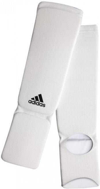 Adidas Elastische Scheenbeschermers Wit M