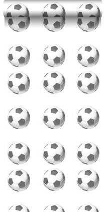 Esta Home ESTAhome behang voetballen zwart en wit 138829 53 cm x 10, 05
