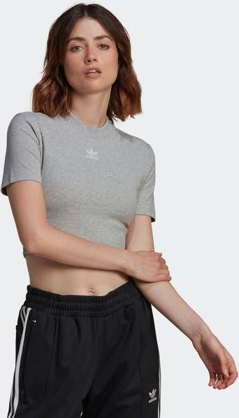 Adidas Adicolor Essentials Rib Crop Dames Track Tops