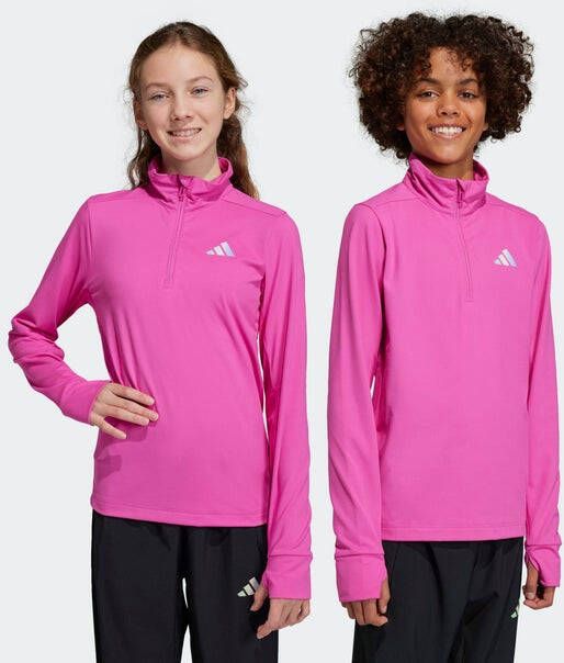 Adidas Aeroready Half zip Long Sleeve Basisschool T Shirts