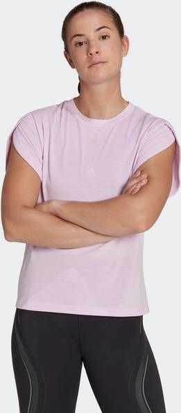 Adidas Aeroready Made For Training Floral Dames T Shirts