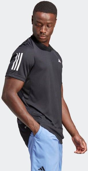 Adidas Club 3 Stripes Tennis Heren T Shirts