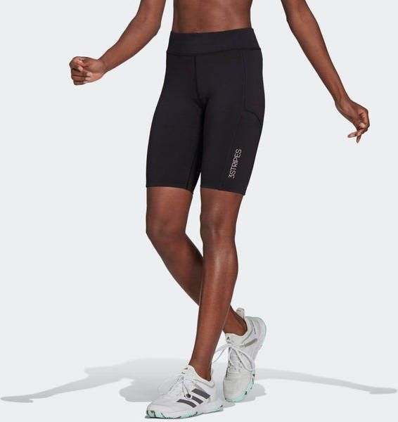 Adidas Club Tennis Dames Korte Broeken Black Poly Mesh