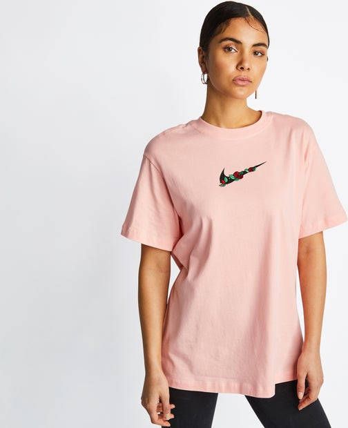 Nike Sportswear Trend Boyfriend Tee Dames T Shirts Orange 100% Katoen