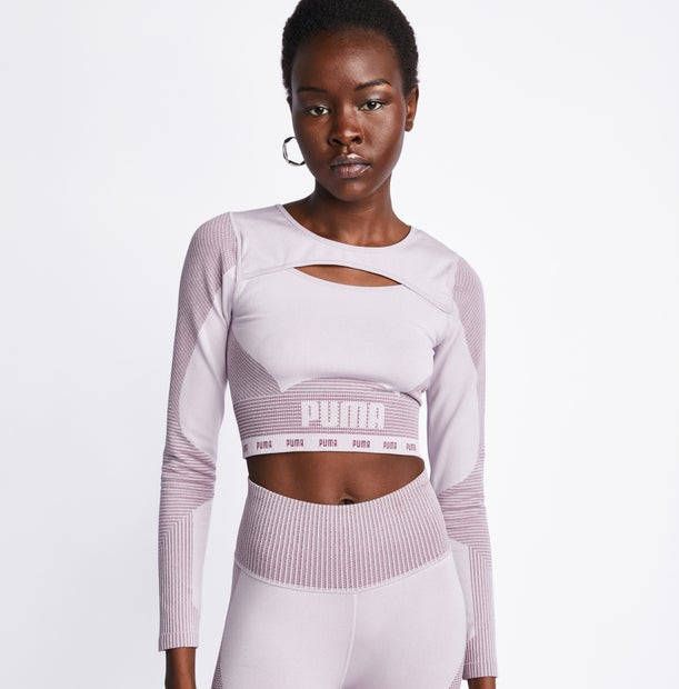 Puma Evotec Seamless Longsleeve Tee Dames T Shirts