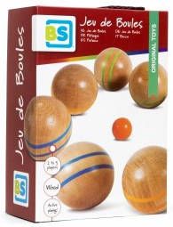 BS Toys Jeu De Boules Hout 7 delig