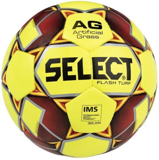 Select Voetbal Flash Turf IMS AG Geel Rood