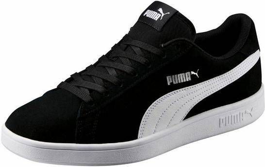 Puma Herensneakers voor sportief wandelen Smash v2 zwart/wit online kopen