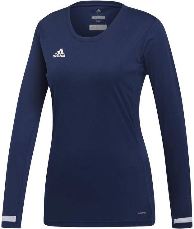 Adidas T19 Long Sleeve Tee Dames Marine