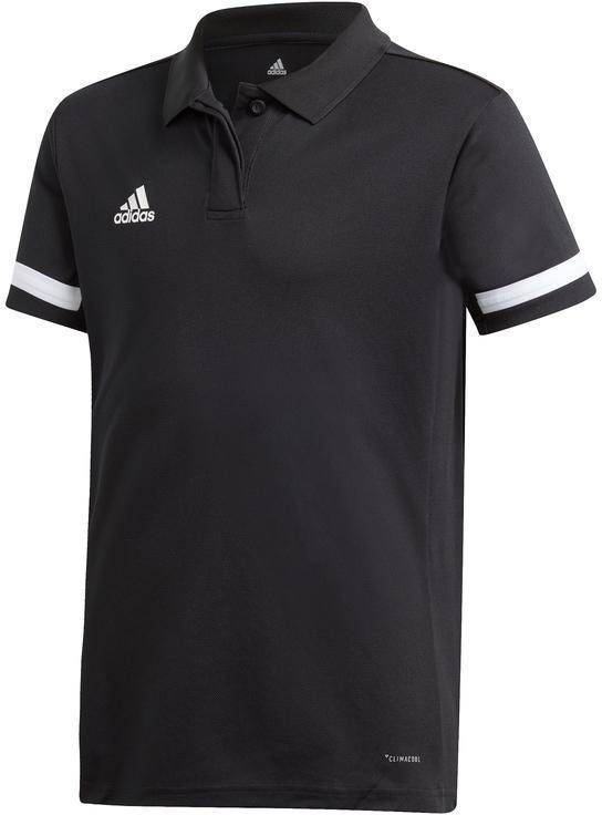 Adidas T19 Polo Meisjes Zwart