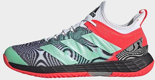 Adidas Adizero Ubersonic 4 Tennis Schoenen Cloud White/Pulse Mint/Turbo Dames