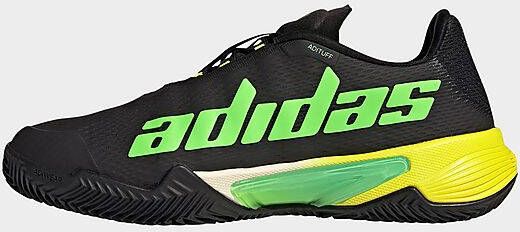 Adidas Barricade Tennisschoenen Cloud White/Beam Green/Beam Yellow Dames