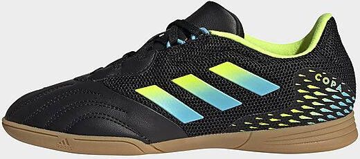 Adidas Copa Sense.3 Indoor Sala Voetbalschoenen Core Black/Bright Cyan/Team Solar Yellow