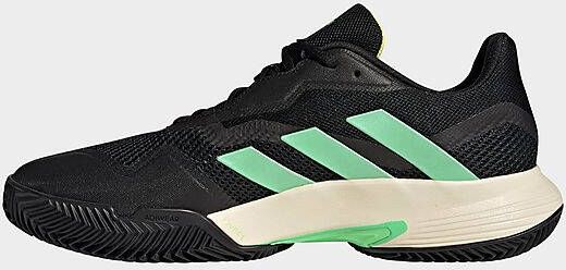 Adidas CourtJam Control Clay Tennisschoenen Core Black/Beam Green/Beam Yellow Dames