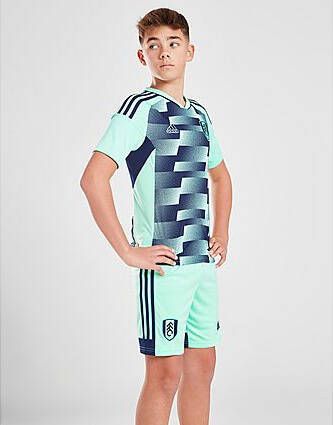 Adidas Fulham FC 2022/23 Away Shorts Junior Green Kind