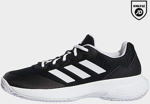 Adidas Gamecourt 2.0 Tennisschoenen Core Black/Cloud White/Cloud White Dames