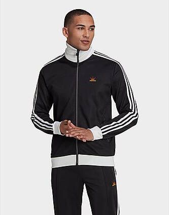 adidas Originals Beckenbauer Trainingsjack Black/White/Team Power Red/Team Colleg Gold Dames