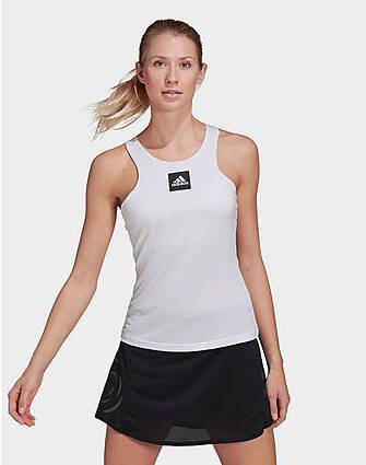 Adidas Paris Tennis Y Tanktop White/Black Dames