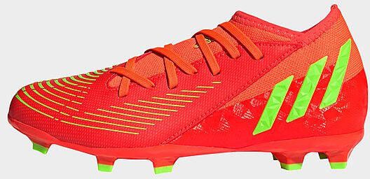 Adidas Predator Edge.3 Firm Ground Voetbalschoenen Solar Red/Solar Green/Core Black