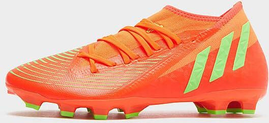Adidas Predator Edge.3 Multi Ground Voetbalschoenen Solar Red/Team Solar Green/Core Black Dames