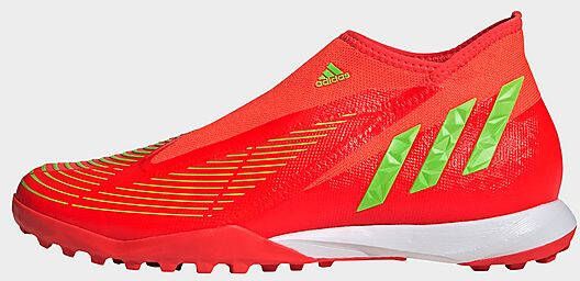 Adidas Predator Edge.3 Veterloze Turf Voetbalschoenen Solar Red/Solar Green/Core Black Dames