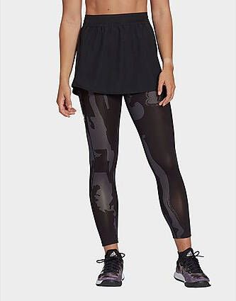 Adidas Tennis New York 2 in 1 7/8 Legging Carbon/Black Dames