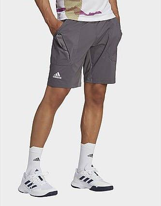 Adidas Tennis New York Ergo Short Grey Four Heren