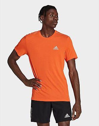 Adidas X City T shirt Semi Impact Orange Heren