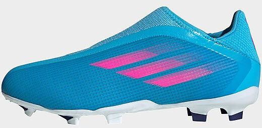 Adidas X Speedflow.3 Veterloze Firm Ground Voetbalschoenen Sky Rush/Team Shock Pink/Cloud White