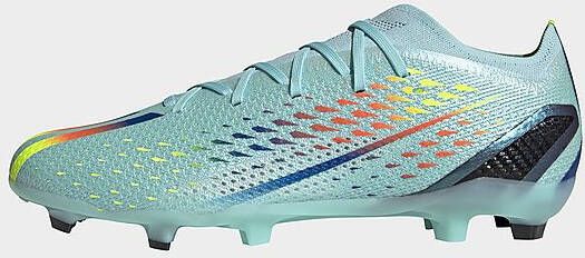 Adidas X SPEEDPORTAL.2 Firm Ground Voetbalschoenen Clear Aqua/Solar Red/Power Blue Dames