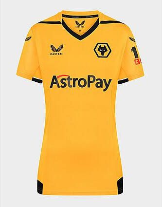 Castore Wolverhampton Wanderers 2022/23 Home Shirt W Yellow Dames