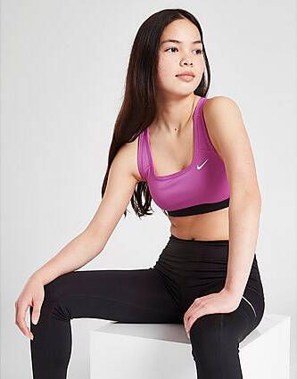 Jordan Nike Girls' Fitness Swoosh Sports Bra Junior Pink