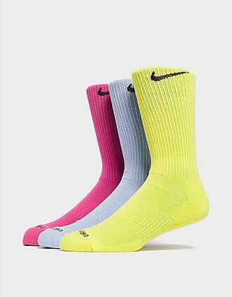 Nike Everyday Plus Cushioned Crew Socks(3 Pack) Multi Dames