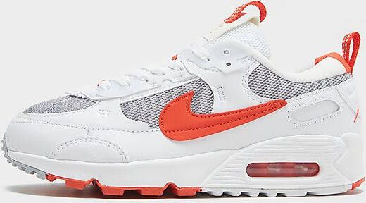 Nike Air Max 90 Futura Damesschoenen White/White/White/Picante Red Dames
