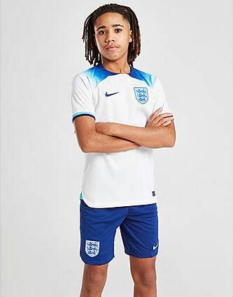 Nike England 2022 Home Shorts Junior Blue Kind
