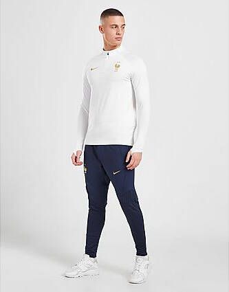 Nike FFF Strike knit voetbalbroek met Dri FIT voor heren Midnight Navy/Midnight Navy/Metallic Gold Heren