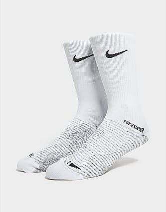 Nike Grip Strike Crew Voetbalsokken White/Black Heren
