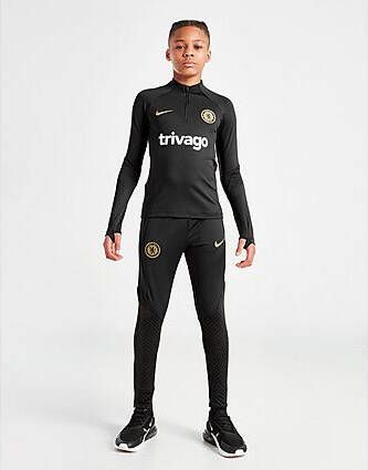 Nike Kids Nike Chelsea FC Strike Nike Dri FIT knit voetbalbroek voor kids Black/Sesame