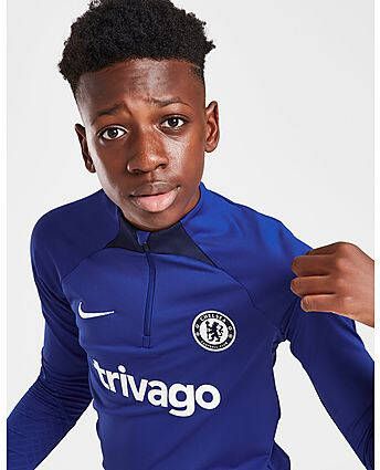 Nike Kids Nike Chelsea FC Strike Nike Dri FIT voetbaltrainingstop voor kids Rush Blue/College Navy/White