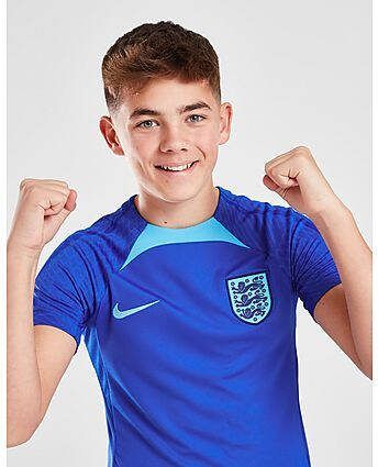 Nike Kids Nike Engeland Strike Nike Dri FIT voetbaltop met korte mouwen voor kids Game Royal/Blue Fury/Blue Fury
