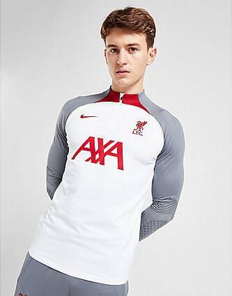 Nike Liverpool FC Strike Dri FIT voetbaltrainingstop voor heren White/Smoke Grey/Tough Red Heren