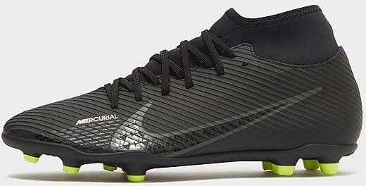 Nike Mercurial Superfly 9 Club MG Voetbalschoenen(meerdere ondergronden) Black/Summit White/Volt/Dark Smoke Grey Dames