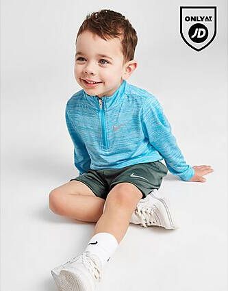 Nike Pacer 1/4 Zip Top/Shorts Set Infant Blue
