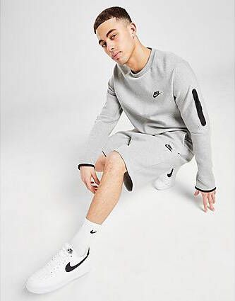 Nike Tech Fleece Shorts Heren Dark Grey Heather/Black Heren