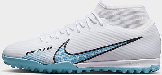Nike Zoom Mercurial Superfly 9 Academy TF Voetbalschoenen(turf) White Heren