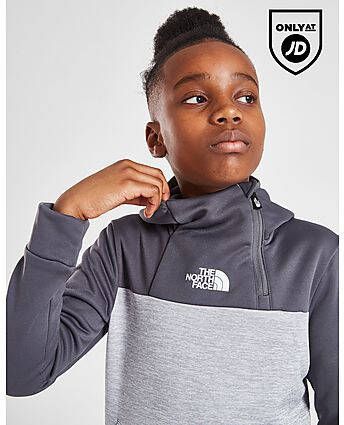 The North Face Mittelegi 1/2 Zip Hoodie Junior Grey Kind